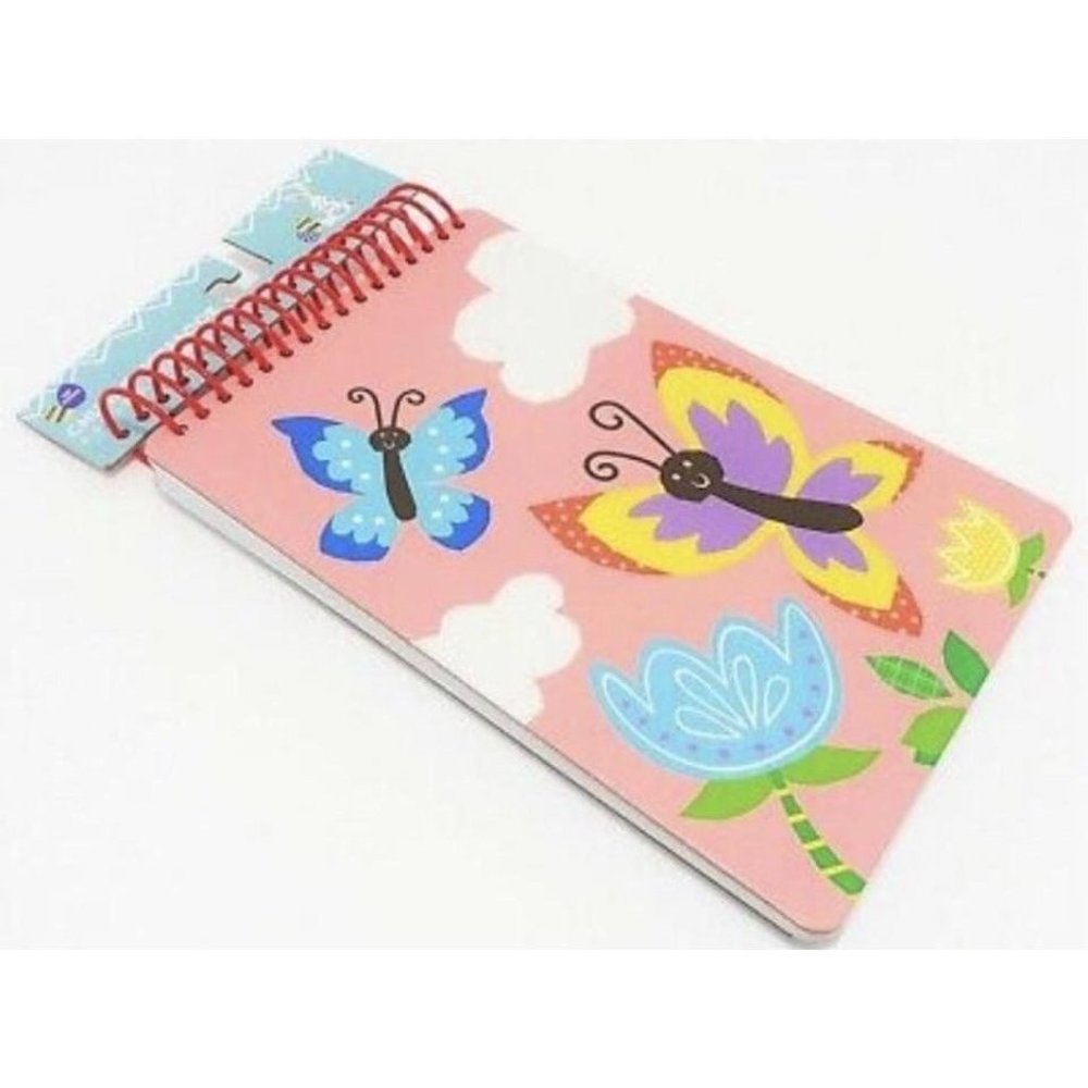 Spiral Chunky Notebook Journal 125 pages (Butterfly)